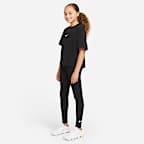 Nike Sportswear Favourites Older Kids' (Girls') Swoosh Leggings