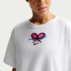 T-shirt de tennis Dri-FIT Nike Slam pour femme