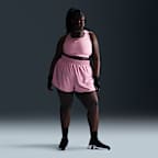 Nike Dri-FIT One Women's High-Waisted 3" 2-in-1 Shorts (Plus Size)