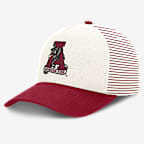 Alabama Rise Men's Nike Dri-FIT College A-Frame Adjustable Hat - White