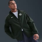 Chelsea FC Tech Windrunner Men's Nike Soccer Woven Full-Zip Jacket
