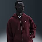 Nike Solo Swoosh Men's Full-Zip Fleece Hoodie