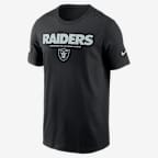 Las Vegas Raiders Sideline Team Issue Men's Nike Dri-FIT NFL T-Shirt - Black