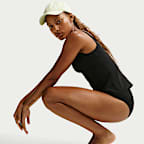 Tankini con cuello en forma de U para mujer Nike Swim