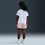 Nike Little Kids' Wild Flower T-Shirt and Mesh Shorts Set