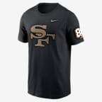 San Francisco 49ers 80th Anniversary Third Down Stop Men's Nike NFL T-Shirt - Black