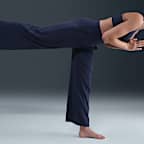 Pants Dri-FIT de tiro alto de pierna amplia para mujer Nike Zenvy