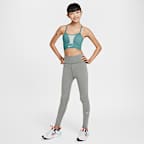 Nike One Big Kids’ (Girls') Dri-FIT High-Waisted Leggings