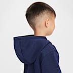 Sudadera con gorro sin cierre de tejido Fleece para infantil Nike Sportswear Powder Play