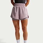Nike One Women's Dri-FIT High-Waisted 8cm (approx.) 2-in-1 Shorts