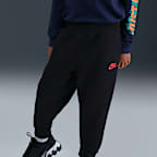 Conjunto de 2 piezas de sudadera con gorro de tejido Fleece ligero infantil Nike Glow With Me