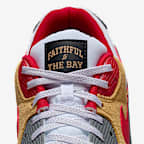 San Francisco 49ers Air Max 90 Men's Nike Shoes