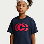 Playera de básquetbol Nike Max90 para niños Caitlin Clark