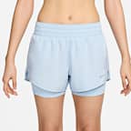 Nike Dri-FIT One Women's Mid-rise 8cm (approx.) 2-in-1 Shorts