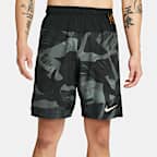 Nike Dri-FIT Flex Men's 9" (23cm approx.) Woven Camo Fitness Shorts