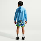 Shorts de básquetbol Dri-FIT de 13 cm para niños talla grande Nike Court