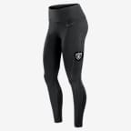 Las Vegas Raiders Women's Nike Dri-FIT NFL Leggings - Black