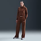 Pantalones deportivos de pierna recta para mujer Nike Sportswear Phoenix Fleece