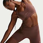 Damski stanik sportowy z regulacją i wkładkami zapewniający lekkie wsparcie Nike Indy