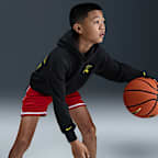 Sudadera con gorro sin cierre para niños talla grande de LeBron "Uncharted"