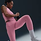 Leggings de tiro alto de largo completo para mujer Nike One Seamless Front