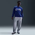 Sudadera de cuello redondo de tejido Fleece para hombre Nike Air "London"