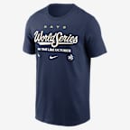 Tampa Bay Rays 2026 World Series Participant Authentic Collection Men's Nike MLB T-Shirt - Navy