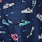 Nike Swim Breaker Big Kids' (Boys') 7" Brief-Lined Volley Short