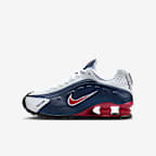 Midnight Navy/White/Metallic Silver/Gym Red