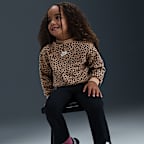 Conjunto de 2 piezas Kick Flare infantil Nike Wild Warmth