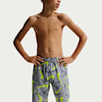 Nike Swim Breaker Big Kids' (Boys') 7" Brief-Lined Volley Short