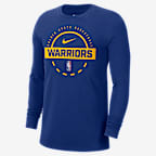 Golden State Warriors Men's Nike NBA Practice Long-Sleeve T-Shirt