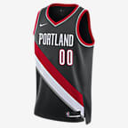 Jersey Nike Dri-FIT de la NBA Swingman para hombre Portland Trail Blazers Icon Edition 2022/23 - Negro