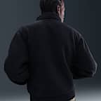 Chamarra de coach de tejido Fleece grueso para hombre Nike Sportswear Club