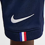 Paris Saint-Germain 2025/26 Stadium Home Older Kids' Nike Dri-FIT Football Replica Shorts