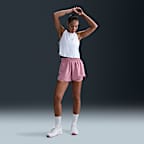 Nike One Women's Dri-FIT High-Waisted 3" 2-in-1 Shorts