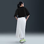 ナイキ スポーツウェア フェニックス フリース ウィメンズ ルーズ ショートスリーブ クロップド フレンチテリー トップ