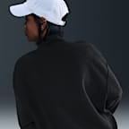 Nike Sportswear Phoenix Plush Parte de arriba oversize de tejido Fleece con cuello redondo - Mujer