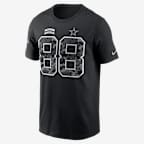 Playera Nike de la NFL para hombre CeeDee Lamb Dallas Cowboys Salute to Service - Negro