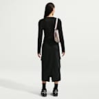 Playera de manga larga de tela de canalé ajustada para mujer Nike Sportswear Chill Knit