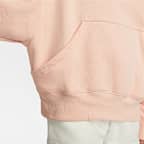 เสื้อมีฮู้ดแบบสวมขนาดโอเวอร์-โอเวอร์ไซส์ผู้หญิง Nike Sportswear Phoenix Fleece