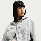 Nike Sportswear Phoenix Fleece Women's Loose Full-Zip Cropped Hoodie