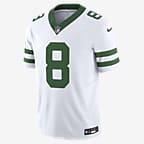 Aaron Rodgers New York Jets Men's Nike Dri-FIT NFL Limited Football Jersey - White