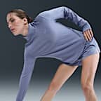 Playera de correr Therma-FIT de cuello alto para mujer Nike Swift