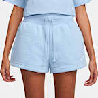 Shorts de ajuste holgado y tiro alto para mujer Nike Sportswear Phoenix Fleece