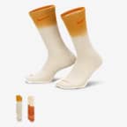 Chaussettes mi-mollet épaisses Nike Everyday Plus (2 paires) - Multicolore