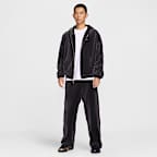 르브론 남성 벨루어 풀집 농구 후디