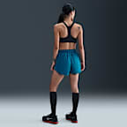 ナイキ テンポ ウィメンズ Dri-FIT ミッドライズ ランニングショートパンツ (インナー付き)