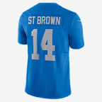 Amon-Ra St. Brown Detroit Lions Men's Nike Dri-FIT NFL Limited Football Jersey