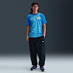 Australia 2025 Stadium Goalkeeper Men's Nike Dri-FIT Football Replica Short-Sleeve Shirt